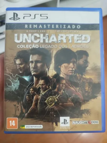 Vendo Uncharted legado dos ladrões ps5