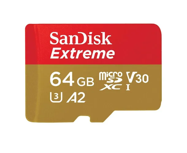 Cartão de memória SanDisk Extreme Original 64GB V30