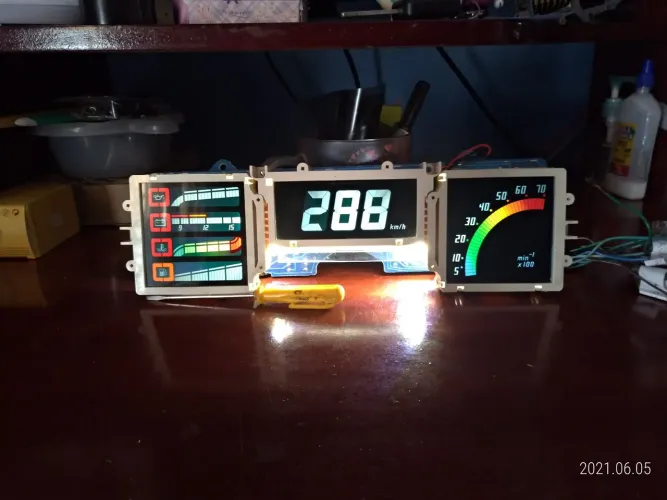 Serviço painel digital Kadett GSI Monza leia anúncio 