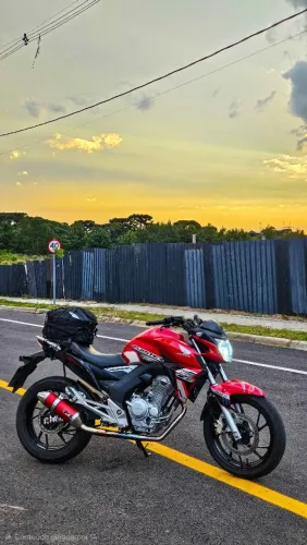 Escapamento KS Racing para CB Twister 250F 2016~2022