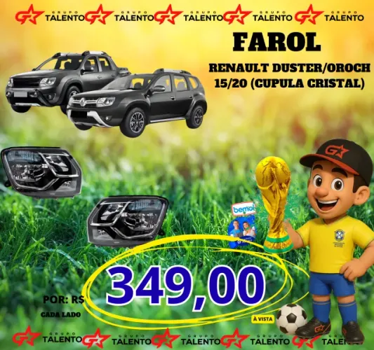 FAROL DUSTER/OROCH (CUPULA CRISTAL)