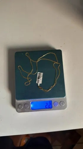 Colar de ouro feminino