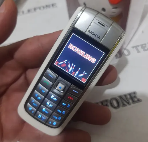 Nokia 6020 celular antigo RELIQUIA 2003 funcionando 