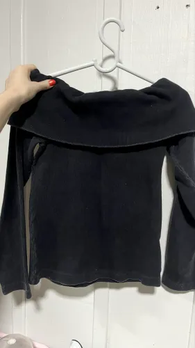 Blusa tomara que caia preta