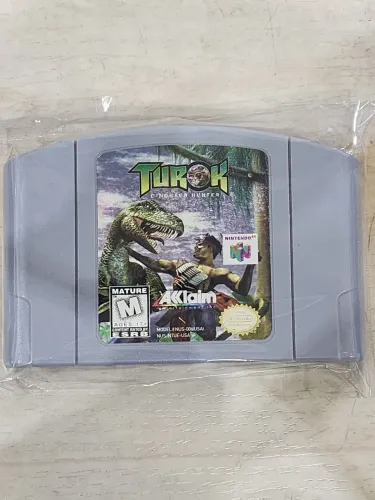 Cartucho original de Nintendo 64 Turok Dinosaur Hunter