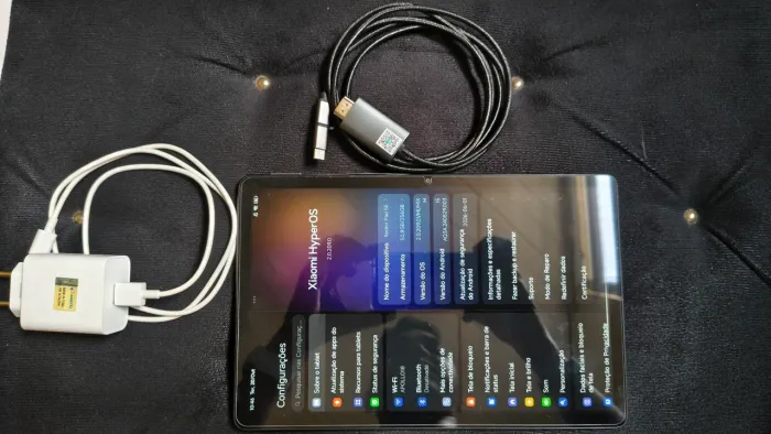 Tablet Xiaomi Redmi Pad SE 256GB + Cabo LD39 (Espelhamento HDMI TV) + Carregador Completo