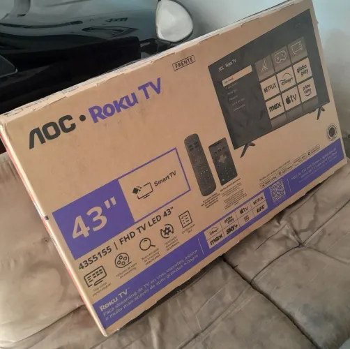 Vendo tv smart 43 . Nova na caixa