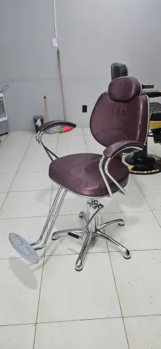 Cadeira de salão reclinavel Terra Santa