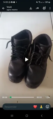 Bota para trabalho