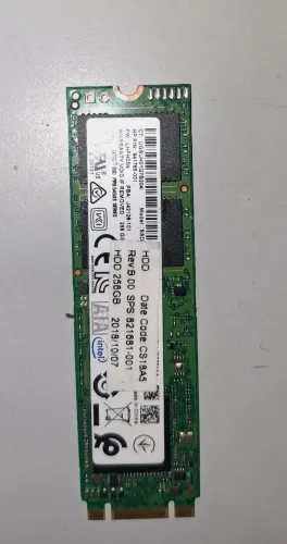 SSD NVME INTEL 256 GIGAS