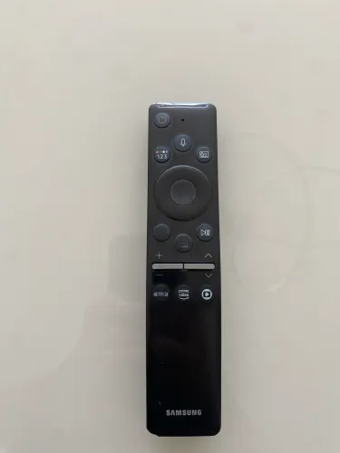 controle samsung ORIGINAL, via bluetooth com comando de voz!