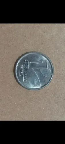 Moeda Antiga 1 Centavo (série trabalhadores)