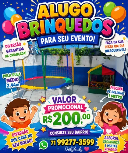 Aluguel de Brinquedos 