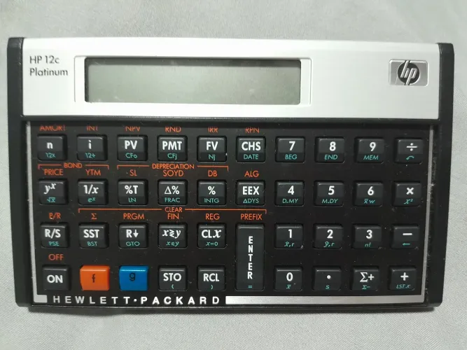 Calculadora HP 12c Platinum original
