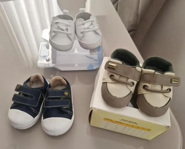 Sapatos bebê menino