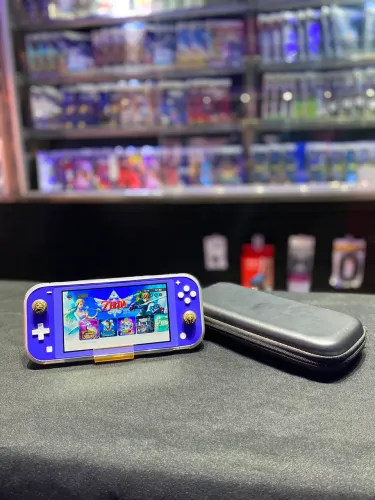 Nintendo Switch Lite com jogos