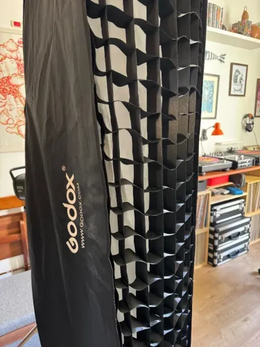 Softbox Strip Godox 35 X 160 Cm Montagem Bowens