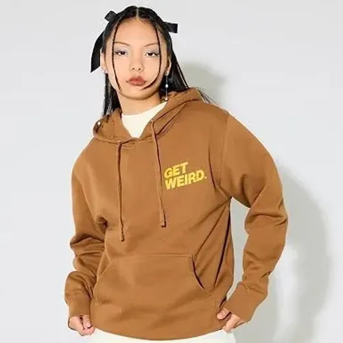 Moletom com capuz Get Weird unisex - Tamanho G