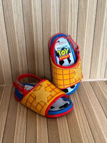 sandália mini melissa toy story woody 22/23