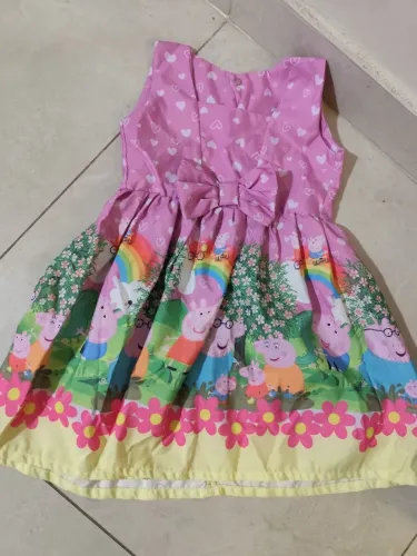 Vestido Peppa 3 anos