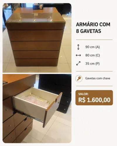 Móveis de loja de alto Padrão