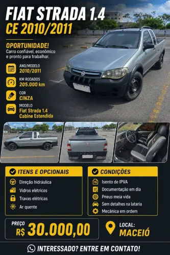 Fiat Strada 1.4 MPI Fire Flex 8V CE 2011