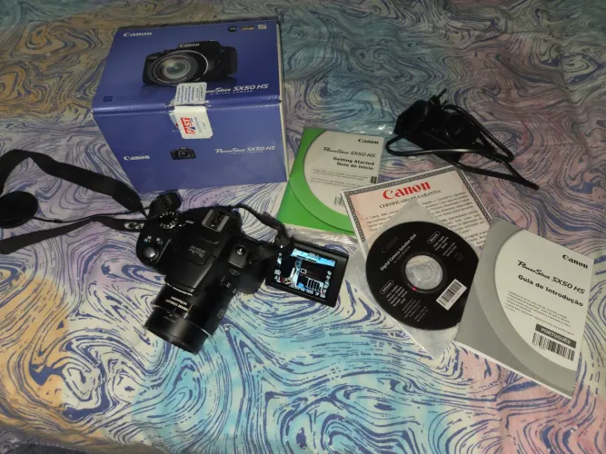 Camera Super Zoom 50x Canon SX50HS 