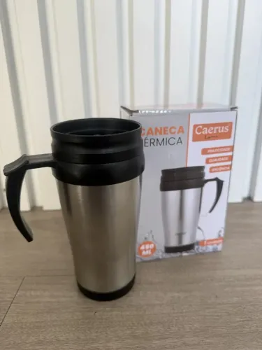 Caneca Térmica 450ml - Entrega Grátis