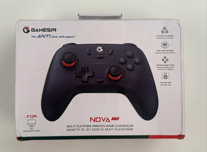 (NOVO) Controle GameSir T4 Nova Lite Sem fio