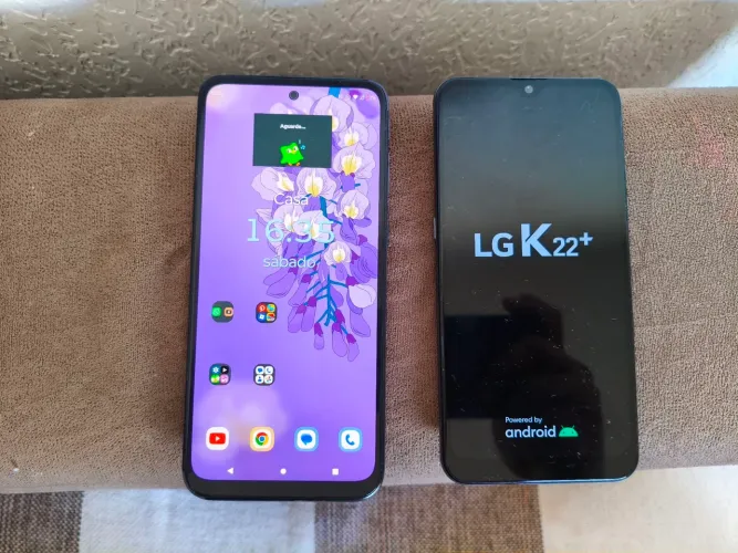 Moto G31 e LG K22+