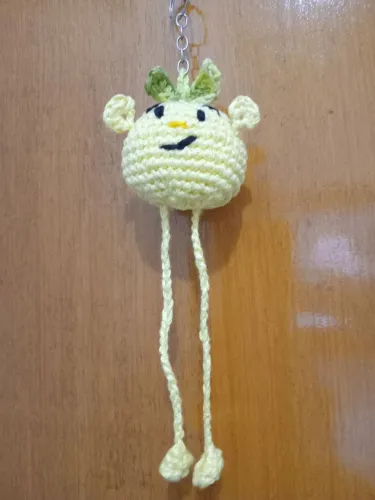 Chaveiros de amigurumi para brindes