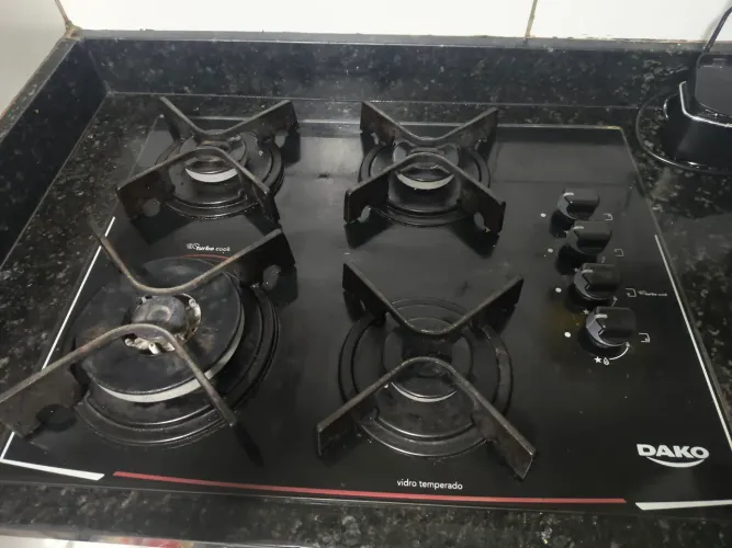 Cooktop 4 bocas 