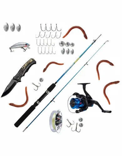 Kit de pesca completo