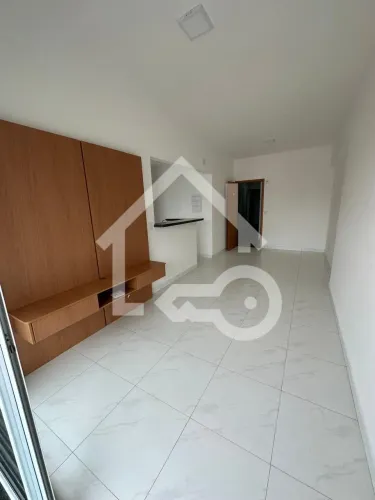 Apartamento para locação na Ponta da Praia em Santos-SP: 2 quartos, 1 sala, 2 banheiros, 1