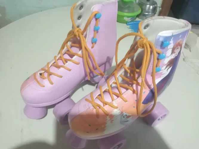 Par de patins Frozen