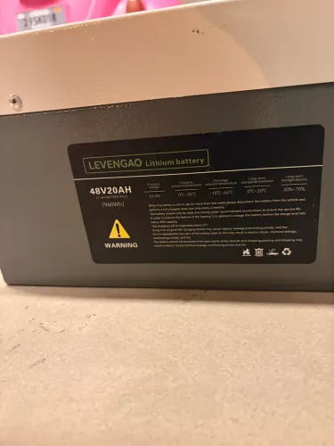 Bateria Lítio Levenga 1000w 48v Scooter e bicicleta elétrica