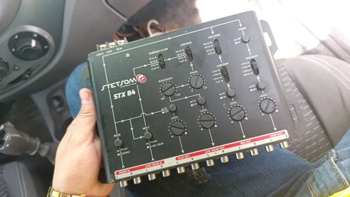 Troca Taramps 400 e processador statsom 84