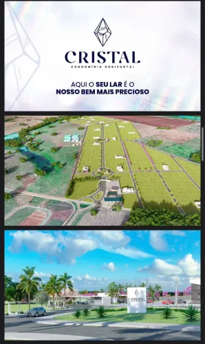 Lote no Condomínio Cristal (20 min de Goiânia)