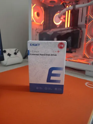 HD Externo EAGET 2Tb 200mb/s