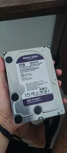 HD 2TB WD Purple (Excelente para Armazenamento/PC/DVR)