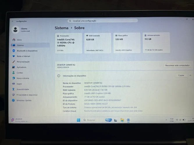 Notebook Samsung ebook 30