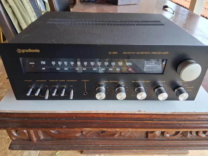 Receiver gradiente s95 não faço menos, está funcionando 