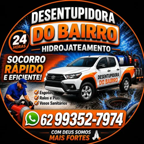 Desentupidora24horas ralos,pias,vasos,conos,d esgoto e rede fluvial