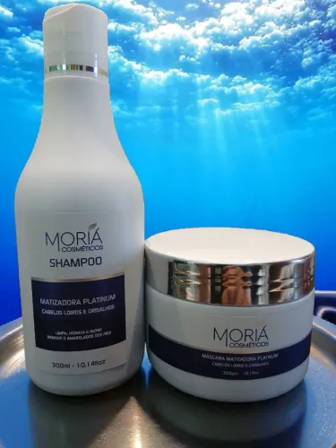 Matizadora Platinum Moriá Cosméticos 