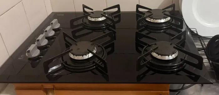Fogão Cooktop A Gás 4 Bocas Chef Bisote Philco