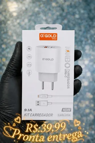 Carregador turbo para iPhone