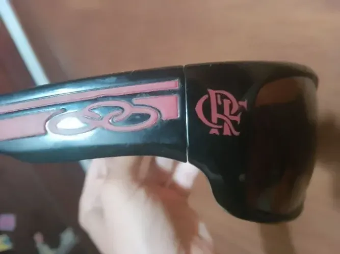 oculos flamengo olympikus raríssimo com detalhes leia lupa flamengo óculos