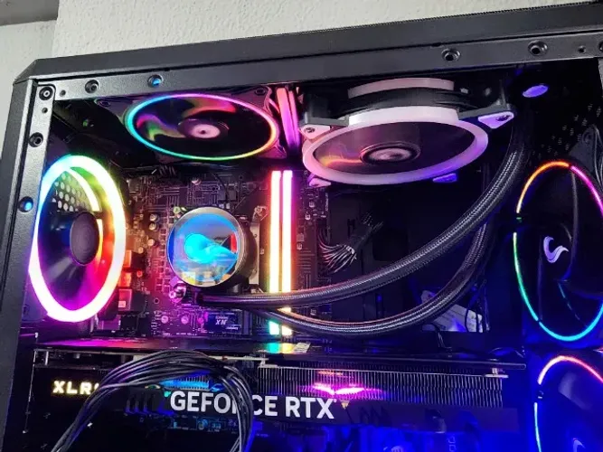 PC Gamer - RTX 4060TI - i5 11400F - 32Gb Corsair RGB 3200 - Placa Mãe MSI B560M