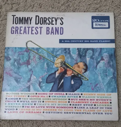 Vinil/LP Importado - Tommy Dorsey's (Greatest Band) [Leia a Descrição]