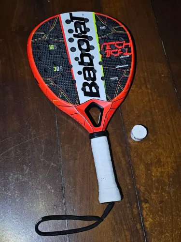 Raquete de Padel Babolat Technical Venom Vermelha Usada
